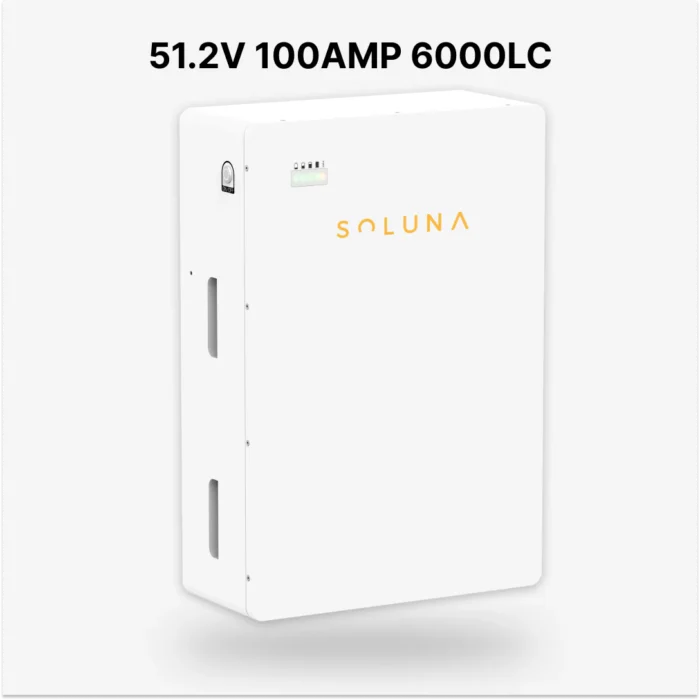 Soluna Lithium Battery 51.2V 100A 6000LC 5KW