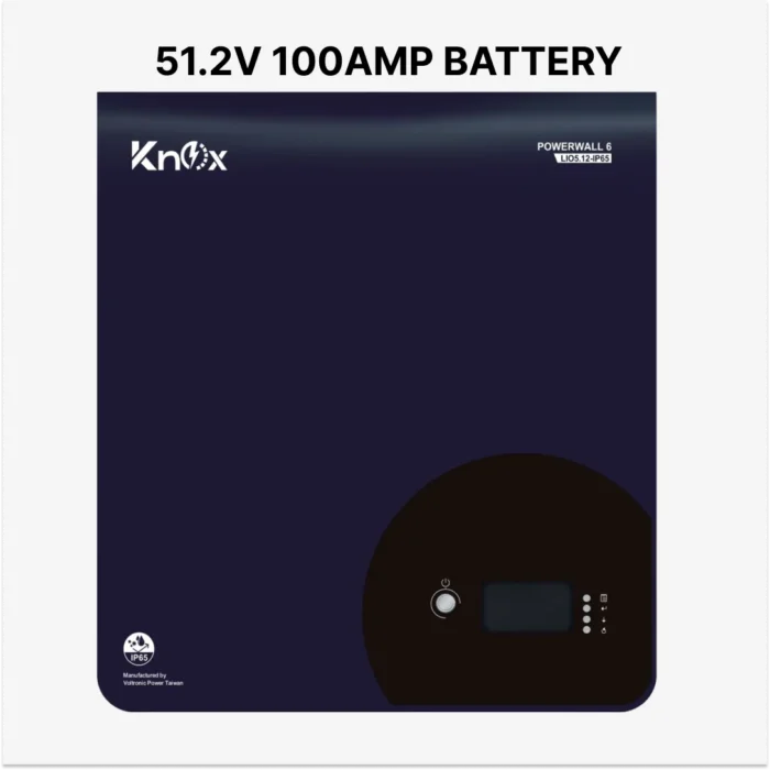 Knox Powerwall 7.1 - 51.2V 100Ah IP65 Lithium Battery