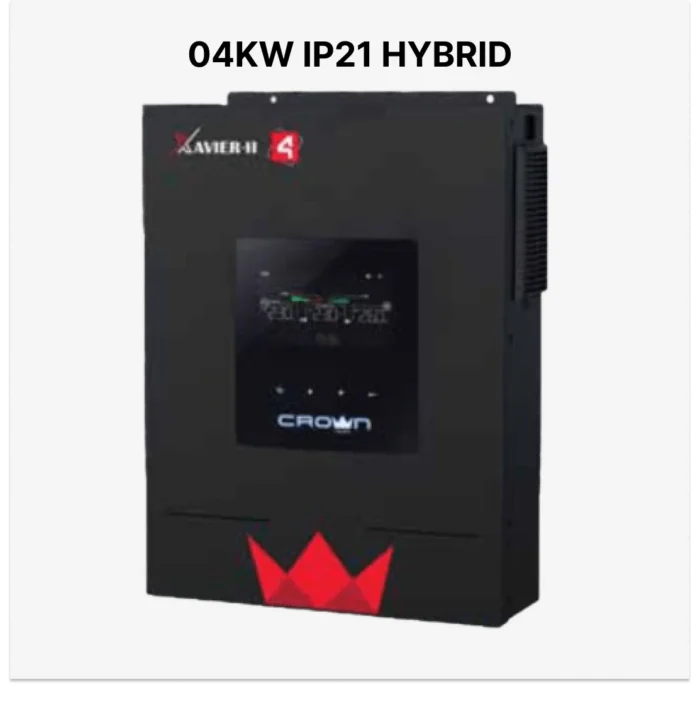 Crown Xavier 4KW solar inverter Hybrid